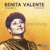 Benita Valente Vol. 2 (Bridge Records Audio CD)